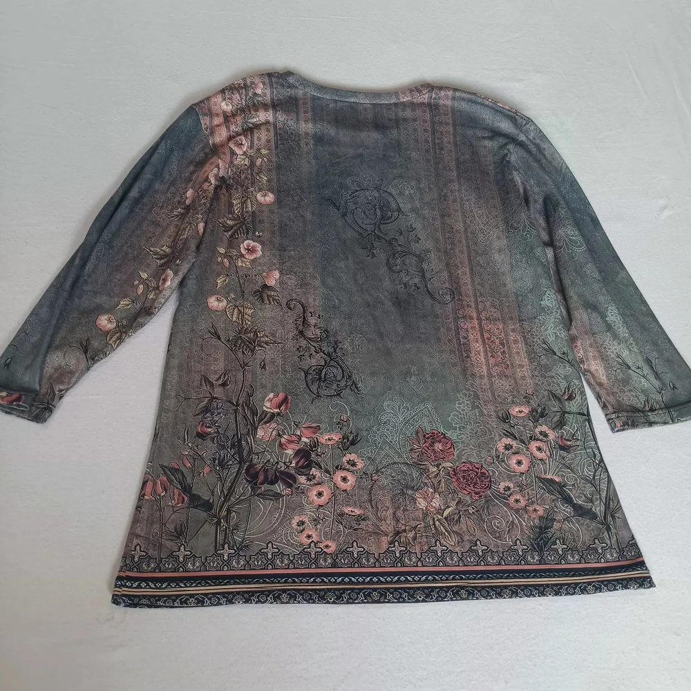 Matching Shirt Set- Women Sz M Men Sz XXL Floral Print
